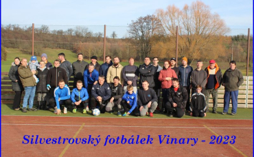 Silvestrovský fotbálek ve Vinarech