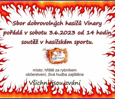 Oslava 125 let SDH ve Vinarech – 3.6.2023