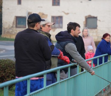 Výlov rybníka Návesák Vinary - 26.10.2024