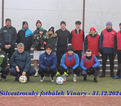 Silvestrovský fotbálek ve Vinarech - 31.12.2024